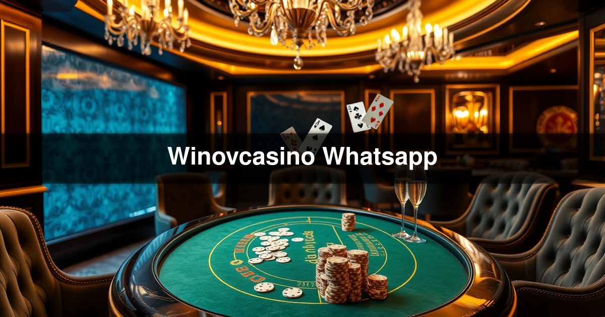 Winovcasino Whatsapp